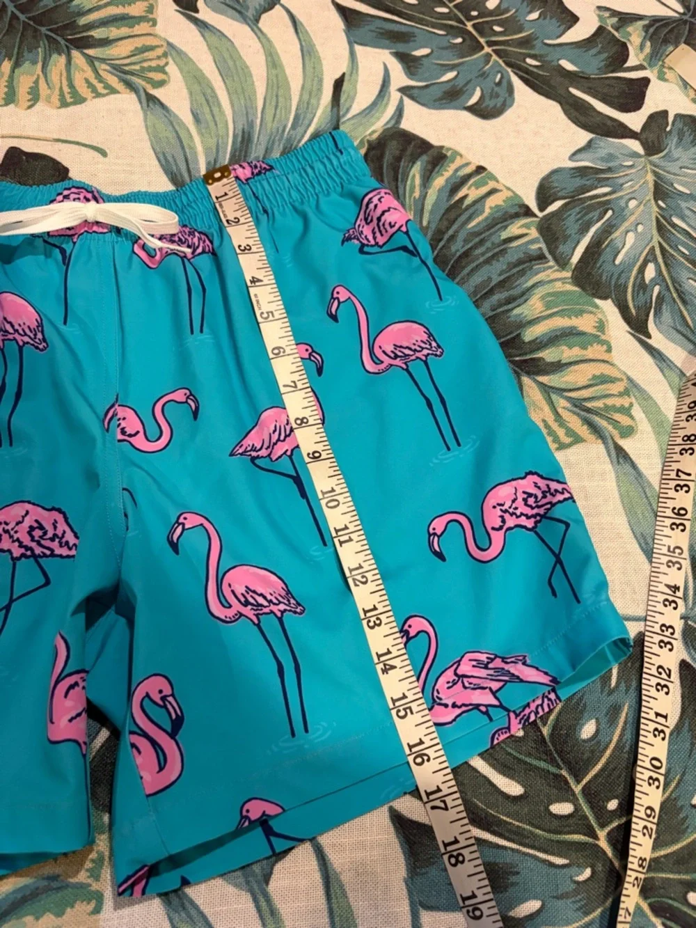Chubbies Swim Trunks Flamingo Multi Pocket Shorts